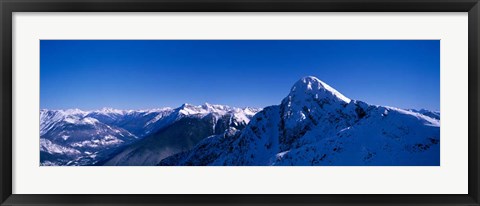 Framed Mount MacKenzie, British Columbia, Canada Print