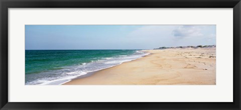 Framed Cape Hatteras Waves, North Carolina Print