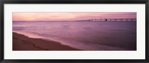 Framed Chesapeake Bay Bridge, MD Print