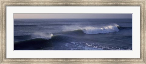 Framed California Ocean Waves Print