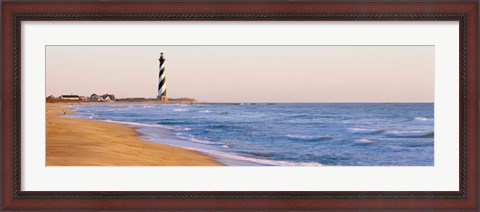 Framed Cape Hatteras Lighthouse, Hatteras Island, North Carolina Print