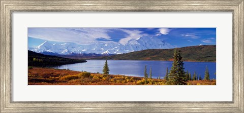 Framed McKinley River, Denali National Park, AK Print