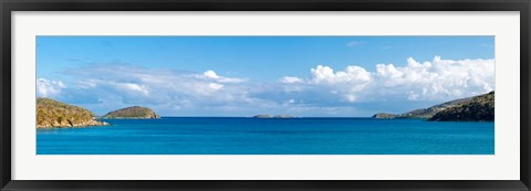 Framed Coral Bay, US Virgin Islands Print