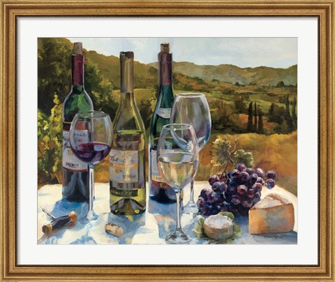 Framed Wine Tasting Print