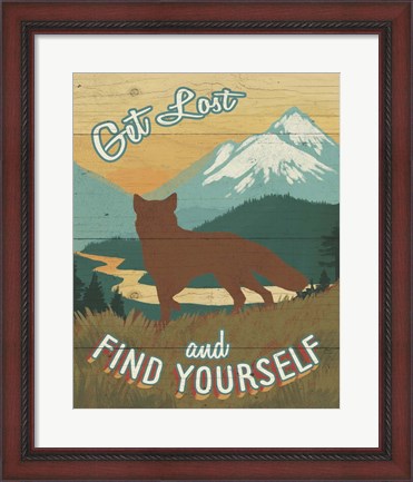 Framed Discover the Wild III Print