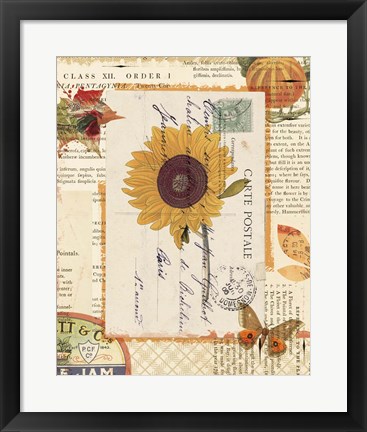 Framed Falling for Fall II Print