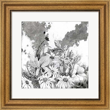 Framed Iza&#39;s Garden II Print