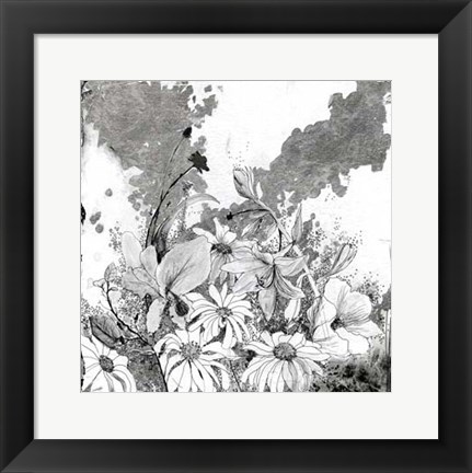 Framed Iza&#39;s Garden II Print