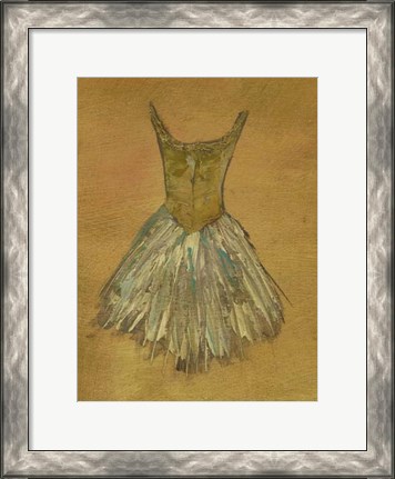 Framed Ballerina Dress II Print