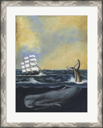Framed Whaling Stories I Print
