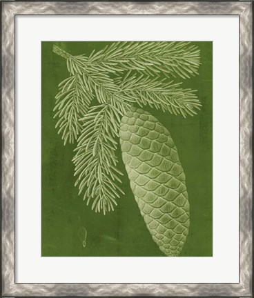 Framed Modern Pine IV Print