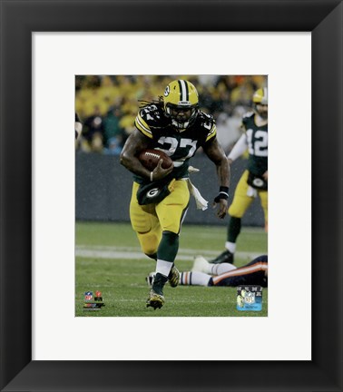 Framed Eddie Lacy 2015 Action Print