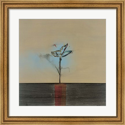 Framed Zen Blossom II Print