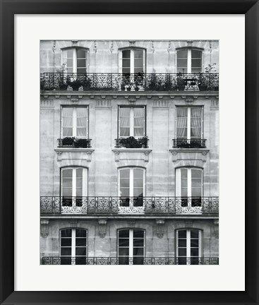 Framed Across the Street II Print