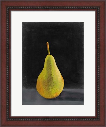 Framed Fruit on Shelf IV Print