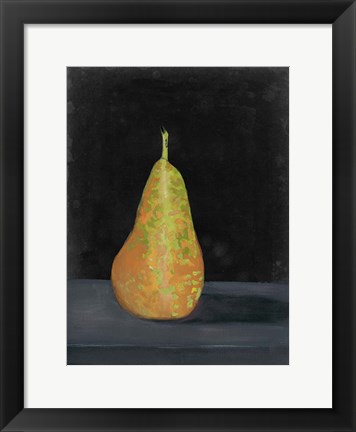 Framed Fruit on Shelf IX Print