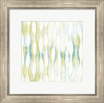 Framed Pattern Waves IV Print