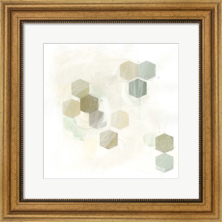 Framed Honeycomb Reaction II Print