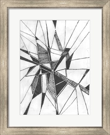 Framed Symbol Imprint II Print