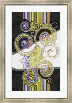 Framed Twirl IV Print