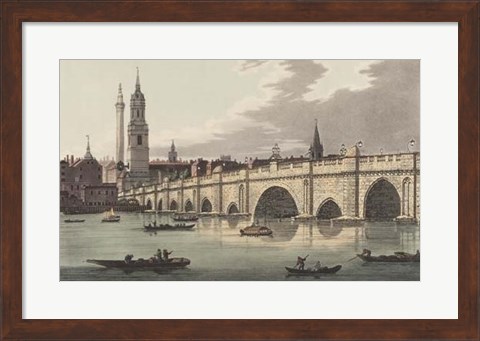 Framed London Bridge Print