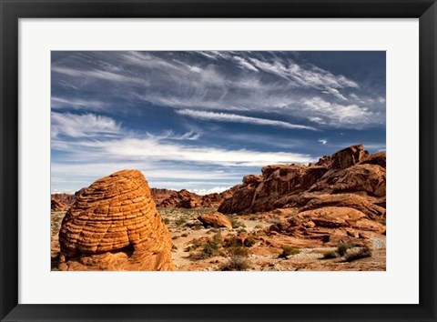 Framed Valley of Fire Print