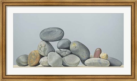 Framed Rocks - Still Life Print