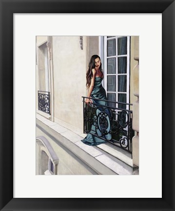 Framed Window in Paris Print