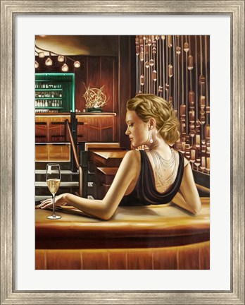 Framed Night Out II Print
