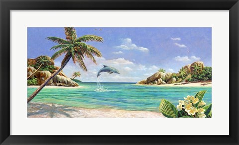 Framed Seychelles Print