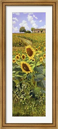 Framed Collina Toscana Print