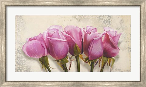 Framed Royal Roses Print
