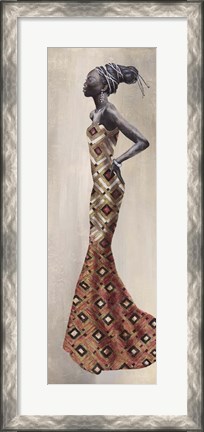 Framed Princesse d&#39;Afrique Print