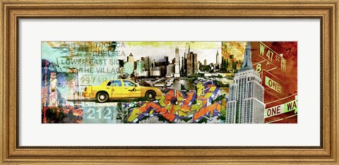 Framed 212 NYC Print