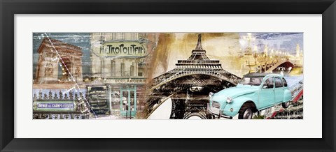 Framed Parisienne Print