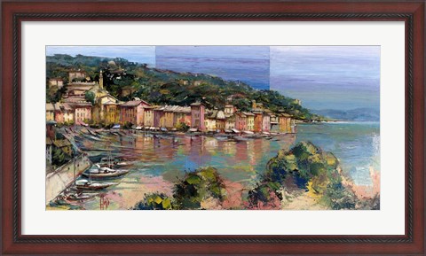 Framed Portofino d&#39;Estate Print