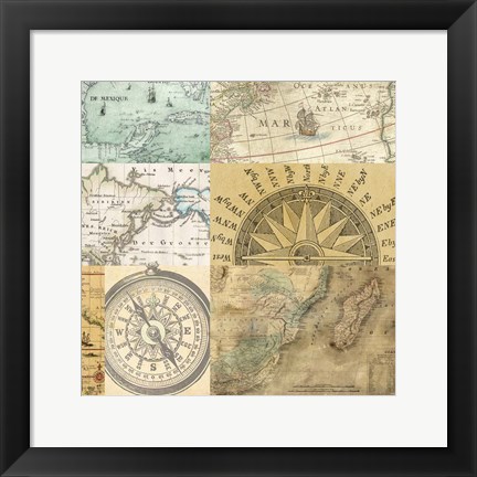 Framed Cahiers de Voyage III Print