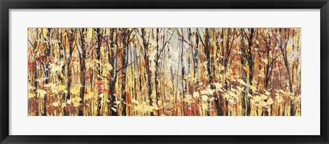 Framed Nel Bosco Assolato Print