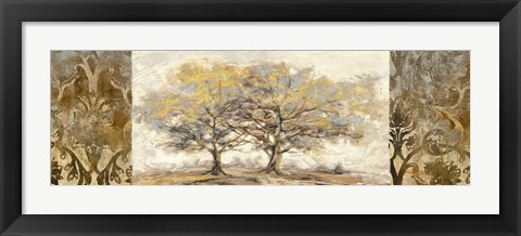 Framed Golden Trees Print