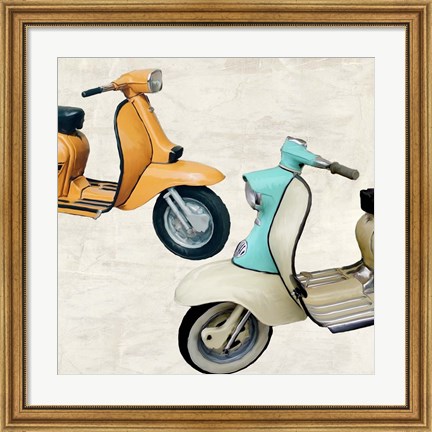 Framed Superscooters II Print