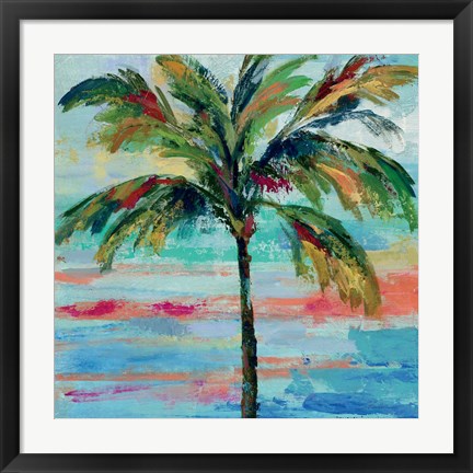 Framed California Palm II Print