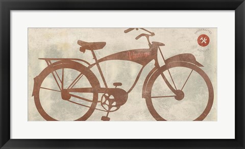 Framed Vintage Bike Print