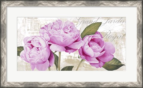 Framed Grand Jardin Royal Print