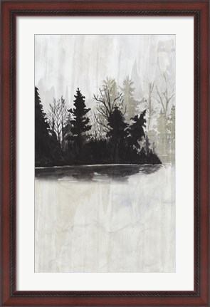 Framed Pine Island II Print