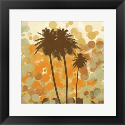 Framed Sunshine Garden I Print