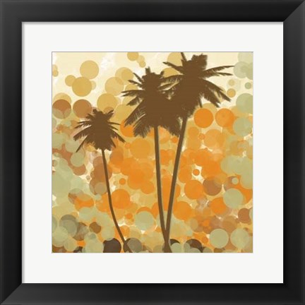 Framed Sunshine Garden II Print