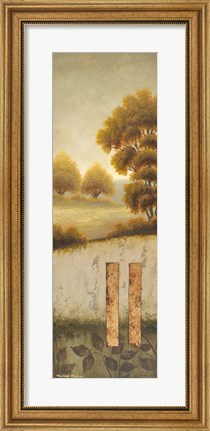 Framed Beyond the Forest Print