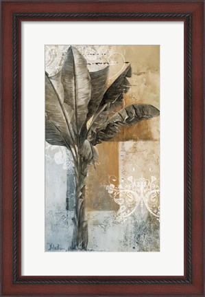 Framed Palm &amp; Ornament I Print
