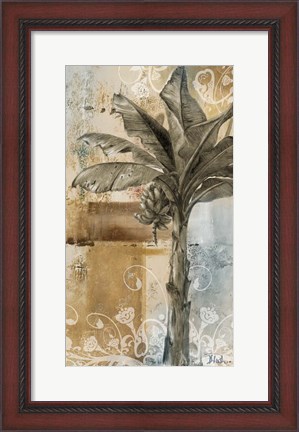 Framed Palm &amp; Ornament II Print
