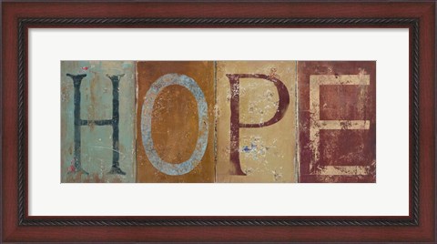 Framed HOPE Print